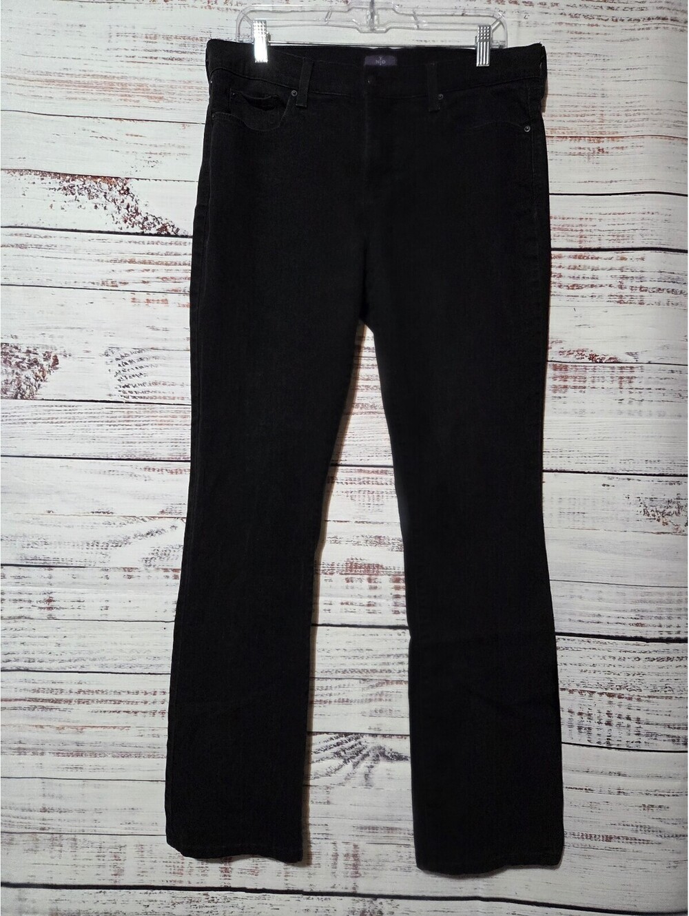 NYDJ Black Bootcut Jeans Size 12 Made in USA